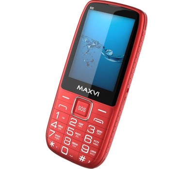 Мобильный телефон MAXVI B32 red
