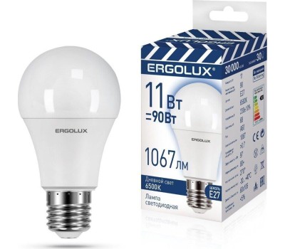 Светодиодная лампа ERGOLUX (14724) LED-A60-11W-E27-6K
