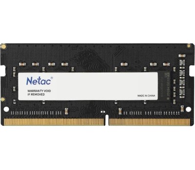 NETAC Память DDR4 16GB 3200MHz NTBSD4N32SP-16 Basic RTL PC4-25600 CL22 260-pin 1.2В single rank Ret