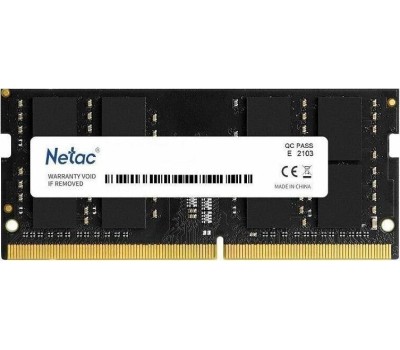 NETAC Память DDR4 16GB 3200MHz NTBSD4N32SP-16 Basic RTL PC4-25600 CL22 260-pin 1.2В single rank Ret