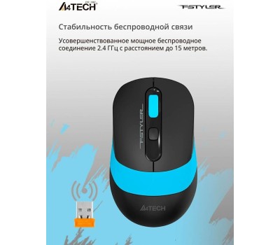A4TECH Fstyler FG10S черный и синий