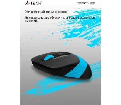 A4TECH Fstyler FG10S черный и синий
