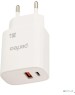PERFEO (I4661) СЗУ USB-A+TYPE-C, 20W, белый