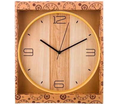 Часы настенные LEFARD 220-390 КЛЕН ТАНЗАУ d30см циферблат d29см