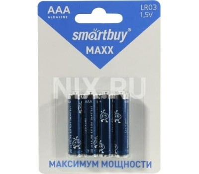 Батарейки SMARTBUY (SBBM-3A04B) MAXX LR03/4B