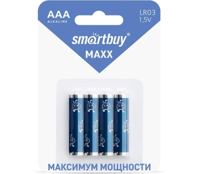 Батарейки SMARTBUY (SBBM-3A04B) MAXX LR03/4B
