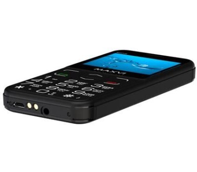 Телефон мобильный MAXVI B231ds Black