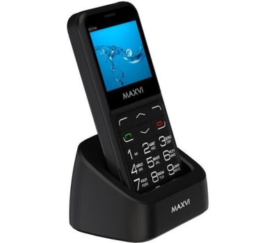Телефон мобильный MAXVI B231ds Black