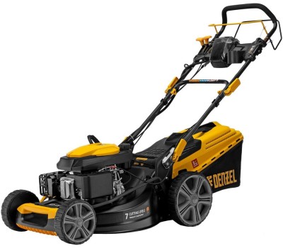 Газонокосилка бензиновая DENZEL GLD-520SP-VE, 196 см3,шир 52 см,привод,вариатор,эл.старт,60 л 58806