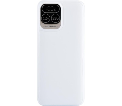 PERFEO Powerbank Atomic Age 20000 mAh/LED дисплей/PD + QC 3.0/Type-C/2 USB/Выход: 5A, max 22.5WWhite (PF E1475)
