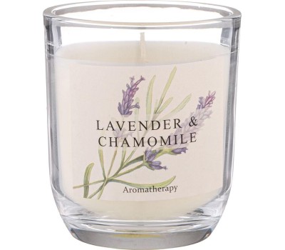 Свеча LEFARD 625-117 LAVENDER & CHAMOMILE ароматизированная в стакане 7,5*8,5см