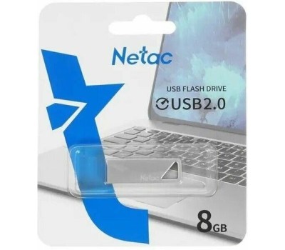 NETAC Флеш Диск 8GB U326 NT03U326N-008G-20PN USB2.0 серебристый