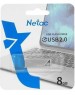 NETAC Флеш Диск 8GB U326 NT03U326N-008G-20PN USB2.0 серебристый