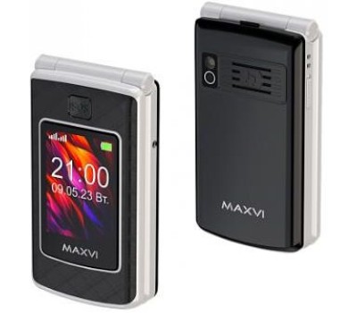 Телефон мобильный MAXVI E28 Black