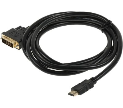 NONAME Кабель DVI HDMI (m) (прямой) - DVI-D (m) (прямой), 2м, черный