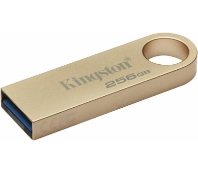 Флешка KINGSTON Флешка USB DataTraveler SE9 256ГБ, USB3.2, золотистый [dtse9g3/256gb]