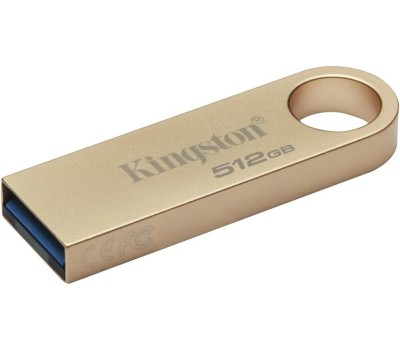 KINGSTON Флешка USB DataTraveler SE9 512ГБ, USB3.0, золотистый [dtse9g3/512gb]