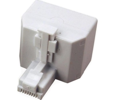 REXANT Переходник сетевой LAN екер 8Р8С (RJ-45) -2 гнезда 8Р8С (RJ-45)