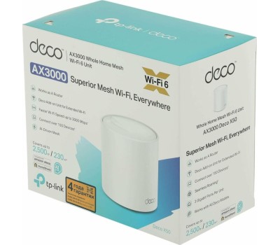 TP-Link Deco X50(1-pack) AX3000 Домашняя Mesh Wi-Fi система