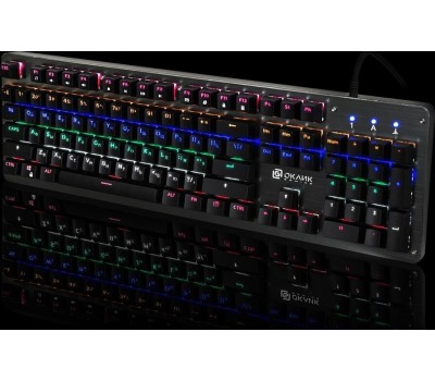 OKLICK Клавиатура 960G Dark Knight, проводная, USB, механическая, черный [499575]