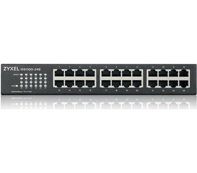 Коммутатор ZYXEL Коммутатор GS1100-24E-EU0103F, неуправляемый