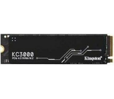 Накопитель SSD KINGSTON SSD накопитель KC3000 SKC3000S/512G 512ГБ, M.2 2280, PCIe 4.0 x4, NVMe, M.2