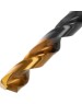 Сверло DENZEL Сверло по металлу, 7,5 мм, HSS-Tin, Golden Tip, 8 шт. 717218