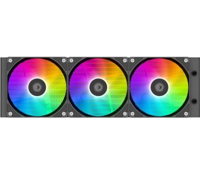 ID-COOLING Система водяного охлаждения SL360 XE, LCD, 4-pin, ARGB, 120мм, черный, retail