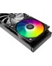ID-COOLING Система водяного охлаждения SL360 XE, LCD, 4-pin, ARGB, 120мм, черный, retail