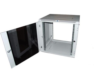 Электроника / Телекоммуникационные шкафы ЦМО Шкаф коммутационный ШРН-М-15.650 настенный, стеклянная передняя дверь, 15U, 600x745x650 мм