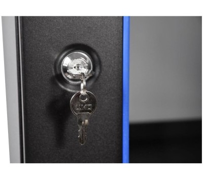 ЦМО Шкаф коммутационный ШРН-Эконом ШРН-Э-6.500-9005 настенный, стеклянная передняя дверь, 6U, 600x342x520 мм