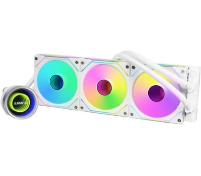 LIAN-LI Система водяного охлаждения Lian Li Galahad II Trinity 360 SL-INF, 4-pin, ARGB, 120мм, белый, retail [g89.ga2t36inw.00]