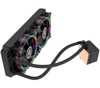 ALSEYE Система водяного охлаждения H280, 4-pin, RGB, 140мм, черный, retail
