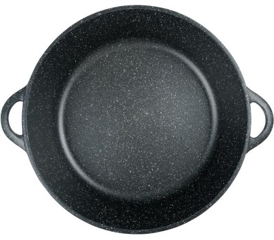 Жаровня ГОРНИЦА Жаровня а/пр литая 32/9,5см стекл/кр Гранит ТМ