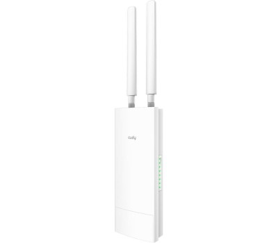 Точка доступа CUDY Точка доступа Outdoor 4G LTE Cat 4 N300 Wi-Fi Router Outdoor 4G LTE N300 WiFi Router, Cat.4, 300Mbps Wi-Fi, build-in 4G LTE modem, lightning protection, IP65 Waterproof, 10/100M RJ45, 2 x Detachable 4G Antennas, 24V passive PoE adapter 