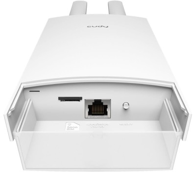 Точка доступа CUDY Точка доступа Outdoor 4G LTE Cat 4 N300 Wi-Fi Router Outdoor 4G LTE N300 WiFi Router, Cat.4, 300Mbps Wi-Fi, build-in 4G LTE modem, lightning protection, IP65 Waterproof, 10/100M RJ45, 2 x Detachable 4G Antennas, 24V passive PoE adapter 