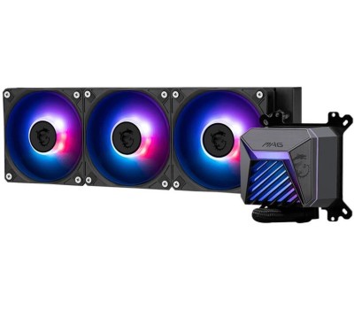 MSI Жидкостная система охлаждения MAG CORELIQUID A15 360 3 x ARGB Fan, ARGB Block