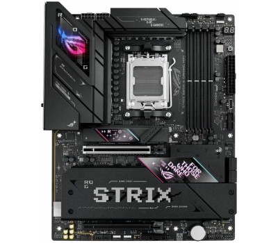Материнская плата ASUS ROG STRIX B850-E GAMING WIFI (Socket AM5, ATX, 4xDDR5(256GB), DP/HDMI/USB4, 1xPCIe 5.0x16/1xPCIe 4.0x16, 1xLAN (5GbE), Wi-Fi 7, BT, 4xSATA 6Gb/s, 5xM.2, 2xType-C, 6xUSB 3.2, 4xUSB 2.0)