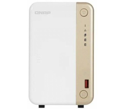 QNAP Сетевое хранилище NAS TS-262-4G 2-bay настольный Celeron N4505