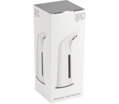 МАГНУС - Дозатор СЕНСОРНЫЙ, НАСТОЛЬНЫЙ, для жидкого МЫЛА, пластик АБС, ХРОМ, 400 мл, питание 4АА 710