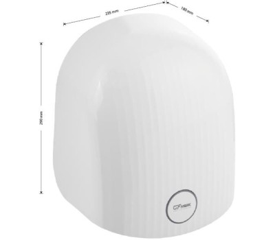 GFmark - Сушилка для рук, модель - ПРЕМИУМ, цвет белый 6870