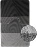 Коврик д/ванной комнаты САНАКС 00230 Коврик в ванную SILVER 202020 двойной АНТРАЦИТ 60х100+50х60см