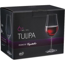 Набор бокалов для вина CRYSTALEX CR450101T Набор бокалов для вина TULIPA 6шт 450мл