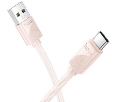 Кабель HOCO (6942007647090) X114a USB 3.0A для Type-C - 1м , розовый