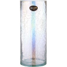 Ваза MUZA 380-628 CRACLE WHITE ЦИЛИНДР 14,6*35см