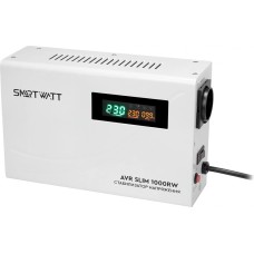 SMARTWATT Стабилизатор напряжения AVR Slim 1000RW 1000ВА белый