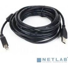 Gembird CCF-USB2-AMBM-15 USB 2.0 кабель PRO для соед. 4.5м AM/BM позол.конт., фер.кол., пакет
