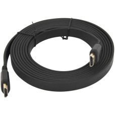 NONAME Кабель аудио-видео FLAT HDMI (m)/HDMI (m) 3м. черный