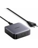 UGREEN Зарядное устройство CD328 (90928) Nexode 100W 1*USB-A+3*USB-C Desktop Fast Charger. Цвет: серый