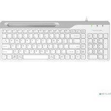 A4TECH Клавиатура Fstyler FK25 белый/серый USB slim [1530217]